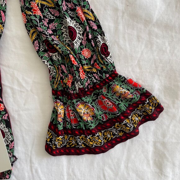 Alice + Olivia REILLY RUFFLE COLLAR BLOUSE (sz S) - Picture 10 of 10